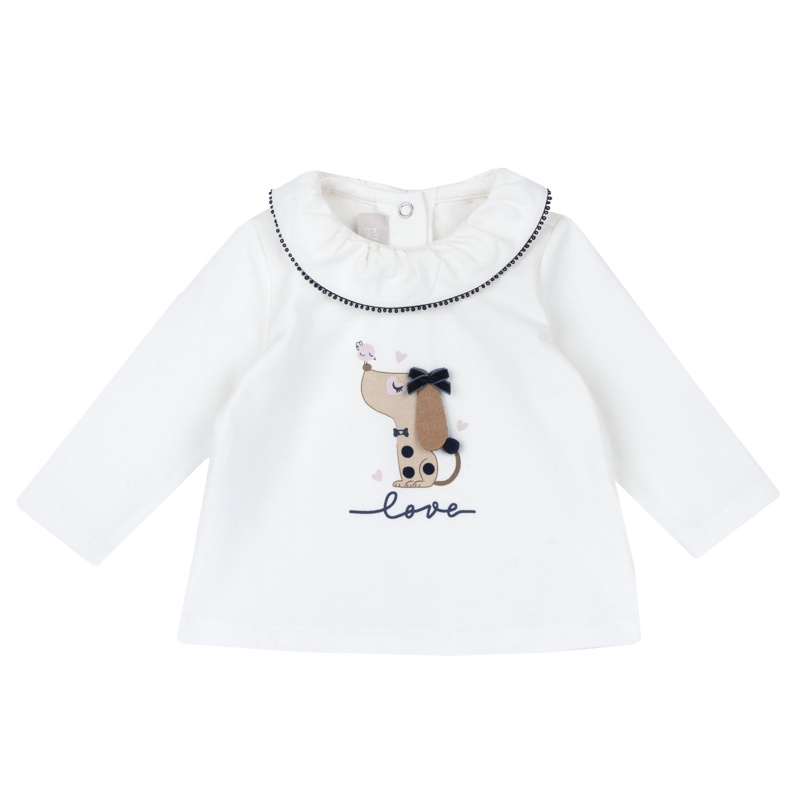 T-SHIRT LONG SLEEVE - WHITE
