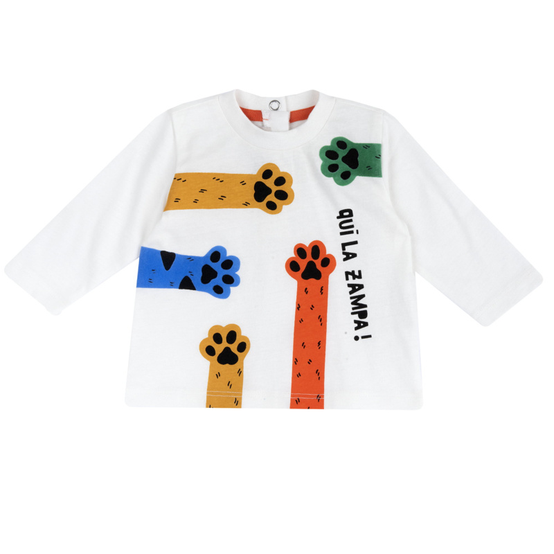 T-SHIRT LONG SLEEVE - WHITE