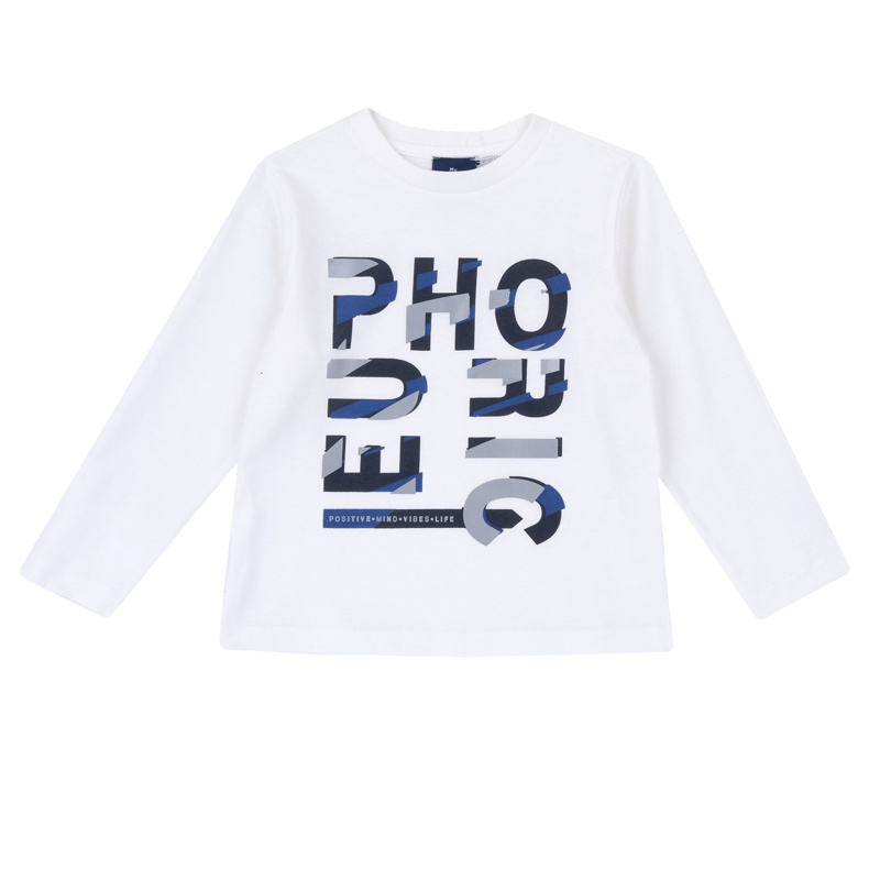 T-SHIRT LONG SLEEVE - WHITE