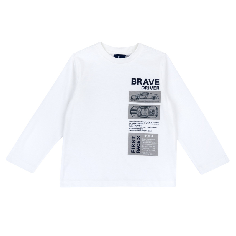 T-SHIRT LONG SLEEVE - WHITE