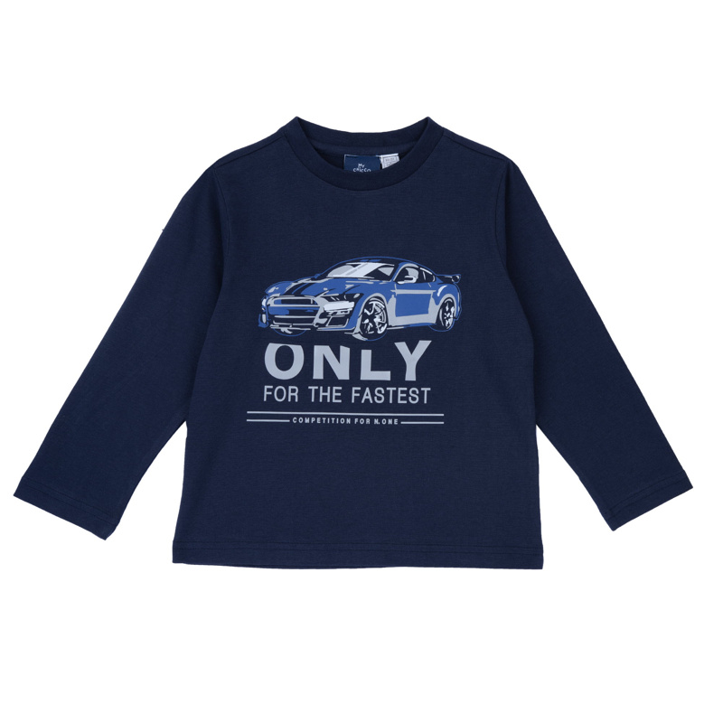 T-SHIRT LONG SLEEVE - DARK BLUE