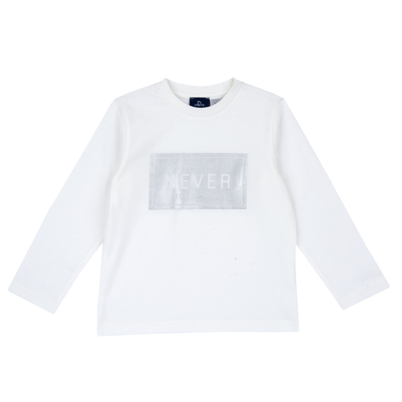 T-SHIRT LONG SLEEVE - WHITE