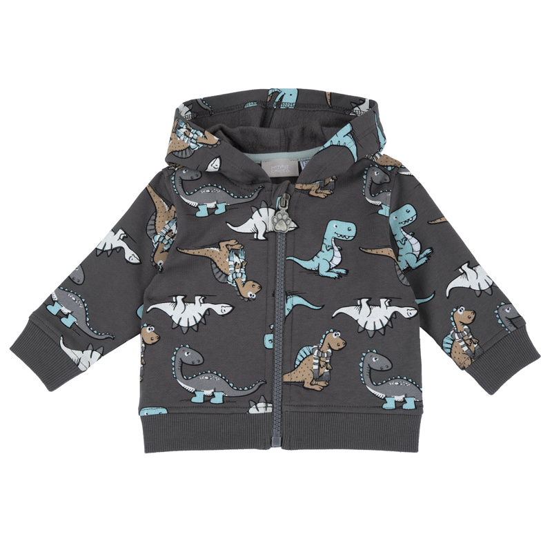 CARDIGAN - MEDIUM GREY