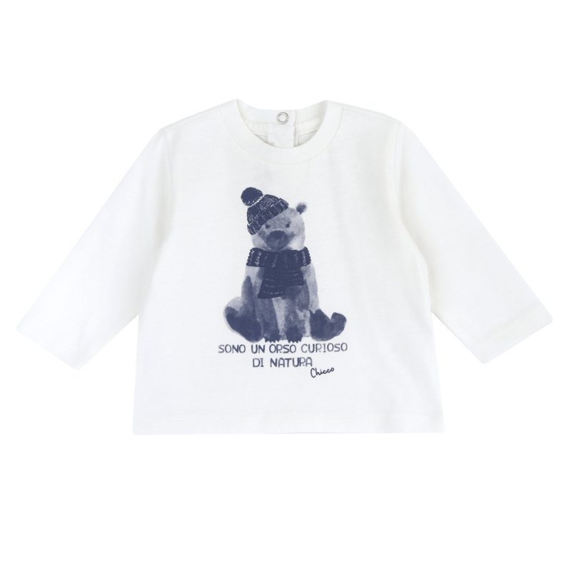 T-SHIRT LONG SLEEVE - WHITE