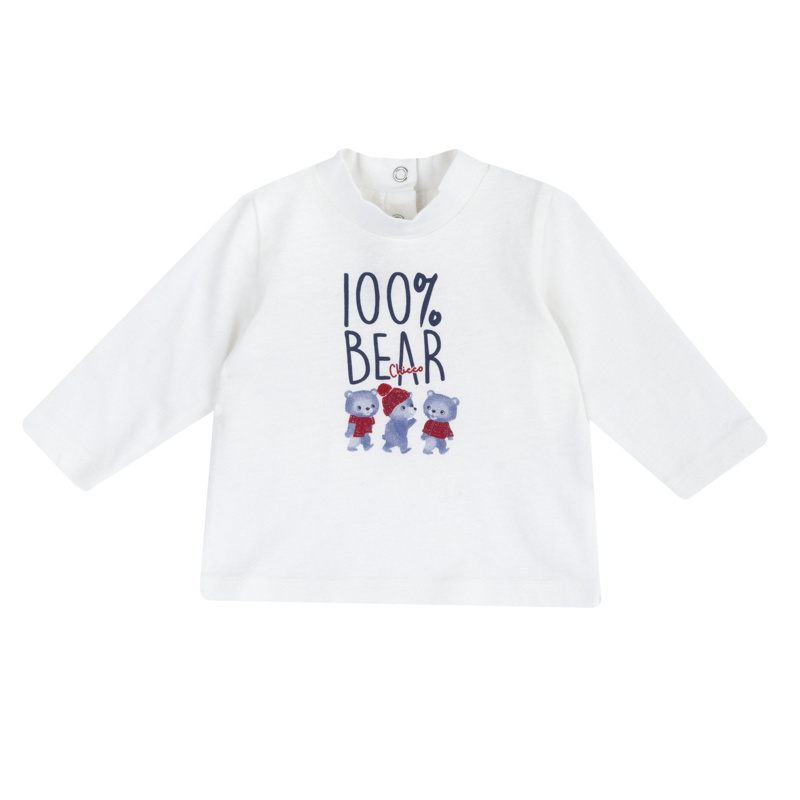 T-SHIRT LONG SLEEVE - WHITE