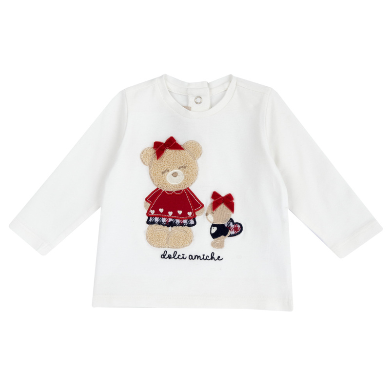 T-SHIRT LONG SLEEVE - WHITE