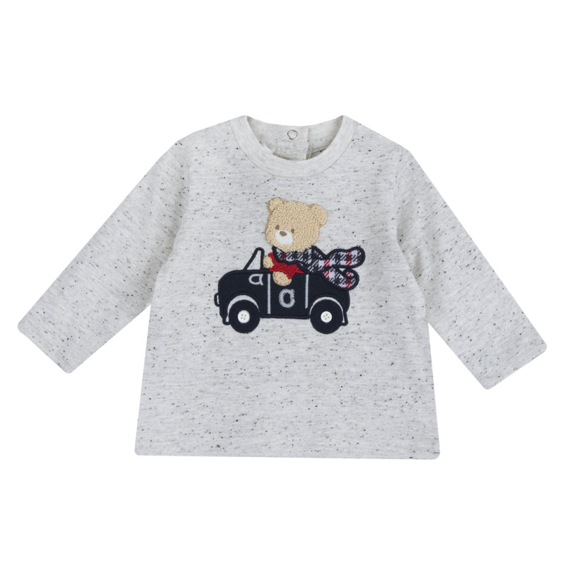 T-SHIRT LONG SLEEVE - LIGHT GREY