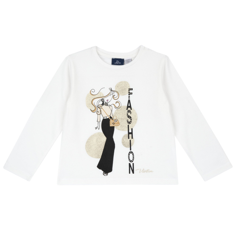 T-SHIRT LONG SLEEVE - WHITE