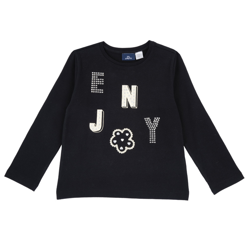 T-SHIRT LONG SLEEVE - BLACK