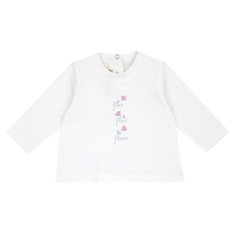 T-SHIRT LONG SLEEVE - WHITE