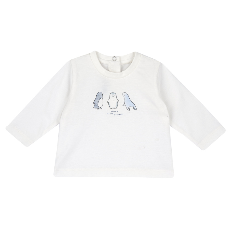 T-SHIRT LONG SLEEVE - WHITE