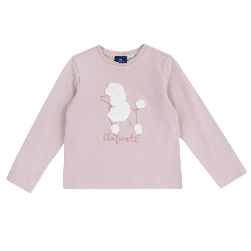 T-SHIRT LONG SLEEVE - MEDIUM PINK