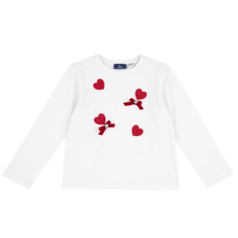 T-SHIRT LONG SLEEVE - WHITE