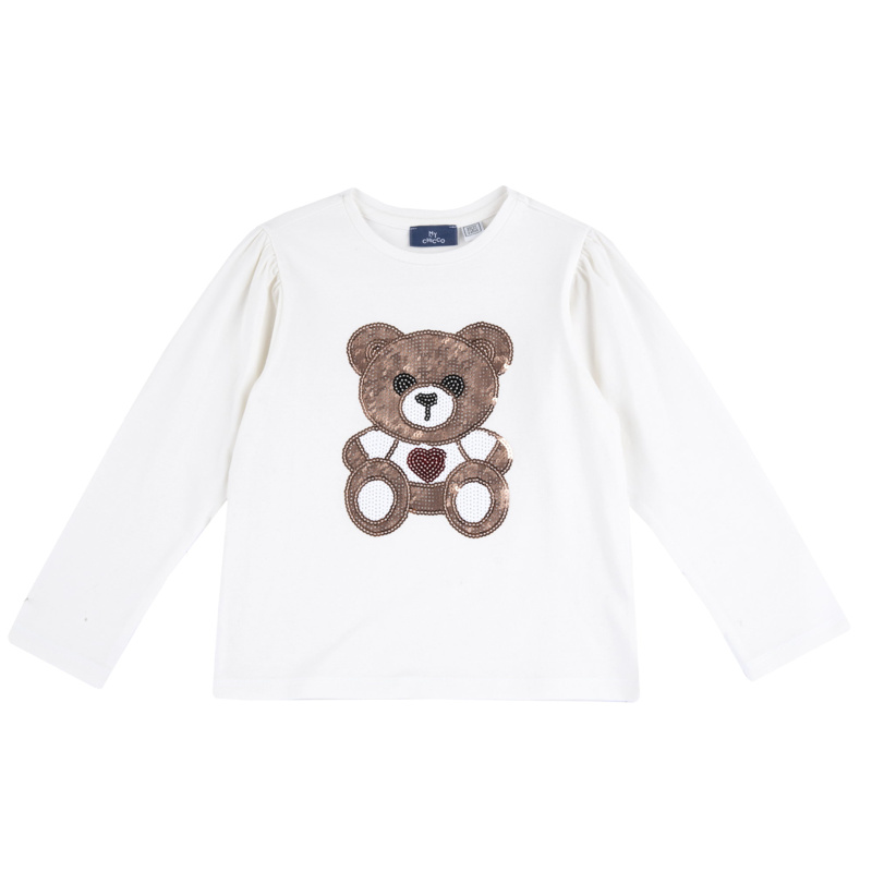 T-SHIRT LONG SLEEVE - WHITE