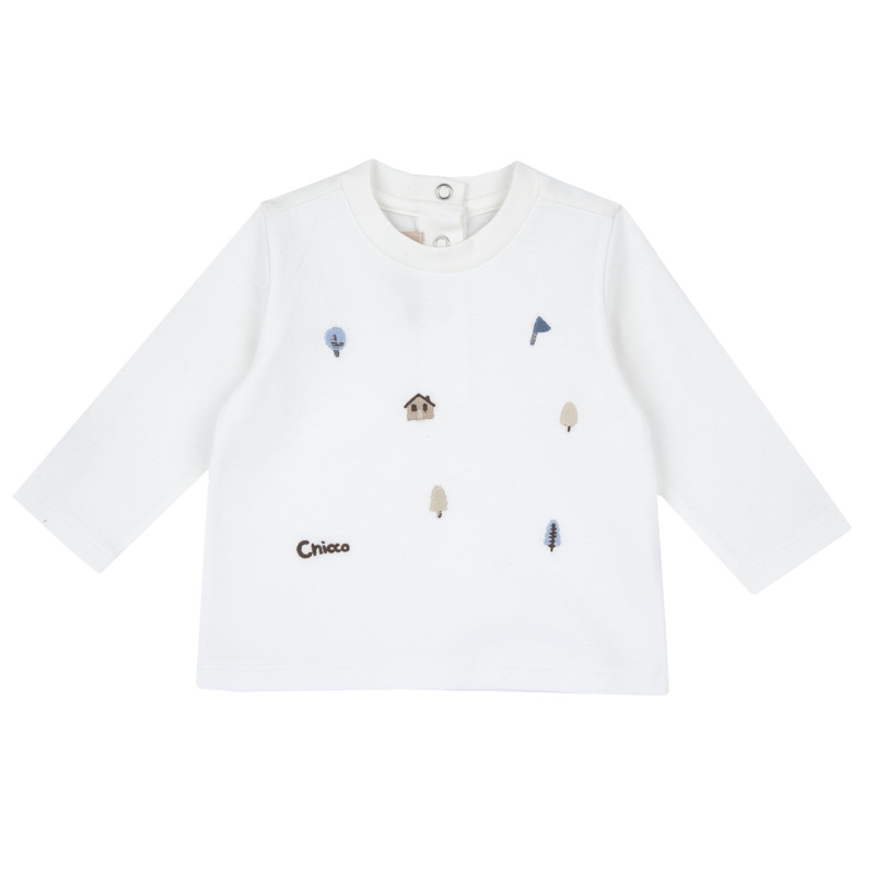 T-SHIRT LONG SLEEVE - WHITE