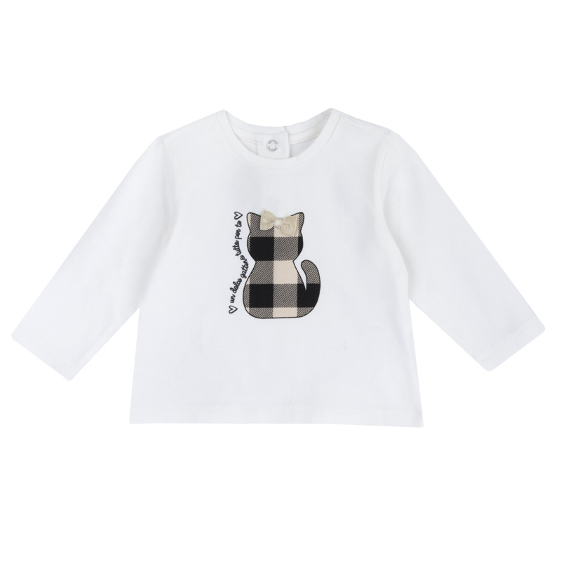 T-SHIRT LONG SLEEVE - WHITE