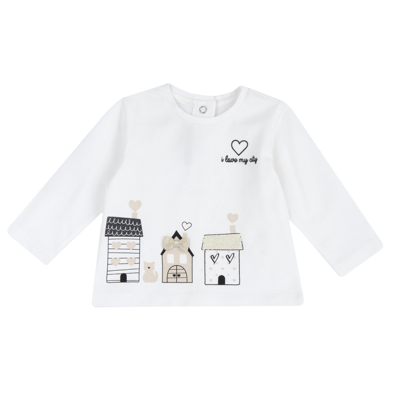T-SHIRT LONG SLEEVE - WHITE