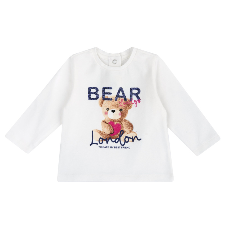 T-SHIRT LONG SLEEVE - WHITE
