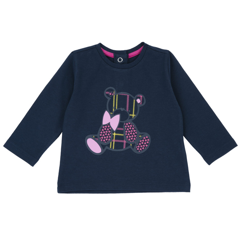 T-SHIRT LONG SLEEVE - DARK BLUE