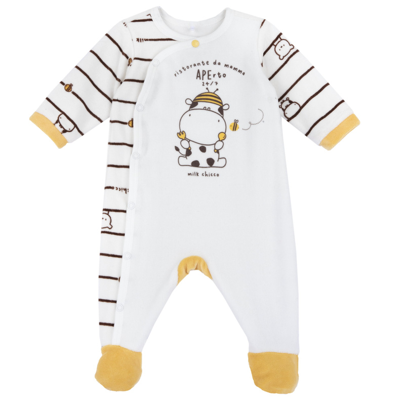 JUMPSUIT - NATURAL STRIPED