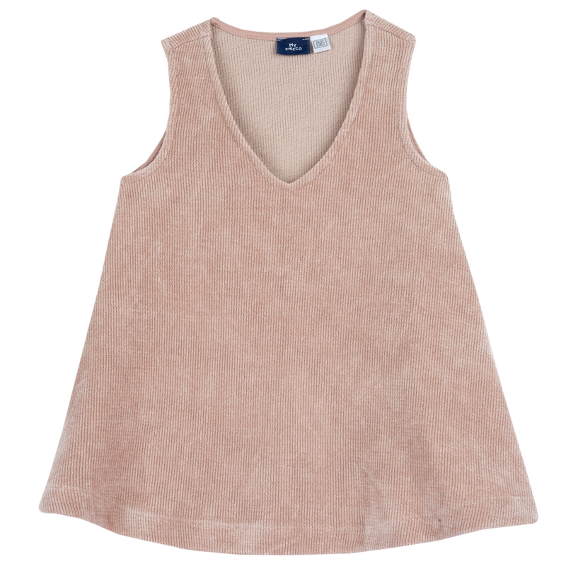 DRESS SLEEVELESS - DARK PINK