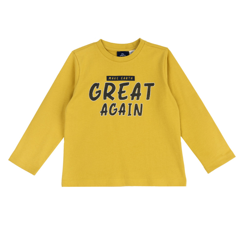 T-SHIRT LONG SLEEVE - DARK YELLOW