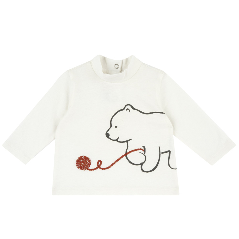 T-SHIRT LONG SLEEVE - WHITE