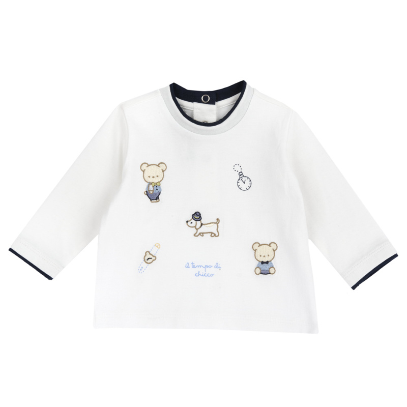 T-SHIRT LONG SLEEVE - WHITE