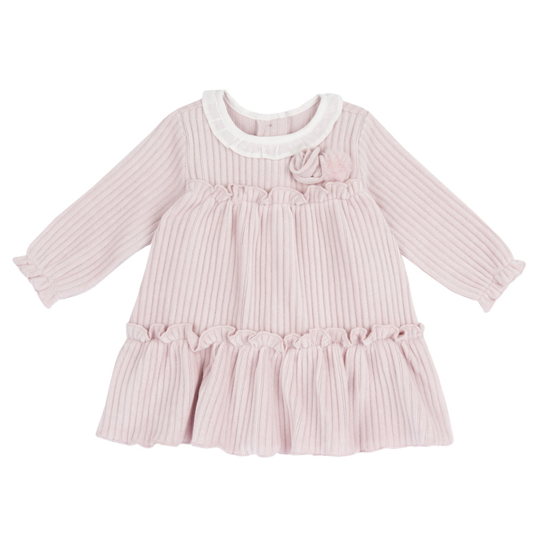 DRESS LONG SLEEVE - LIGHT PINK
