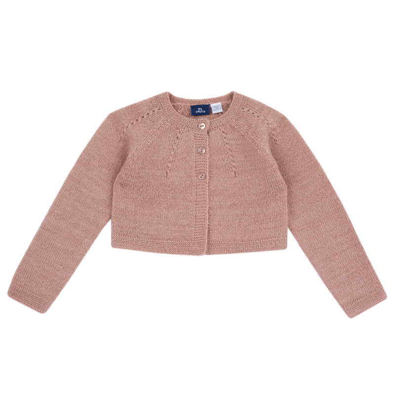 CARDIGAN - DARK PINK