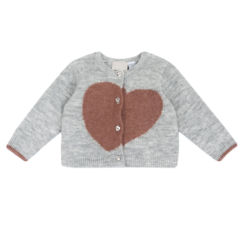 CARDIGAN - LIGHT GREY