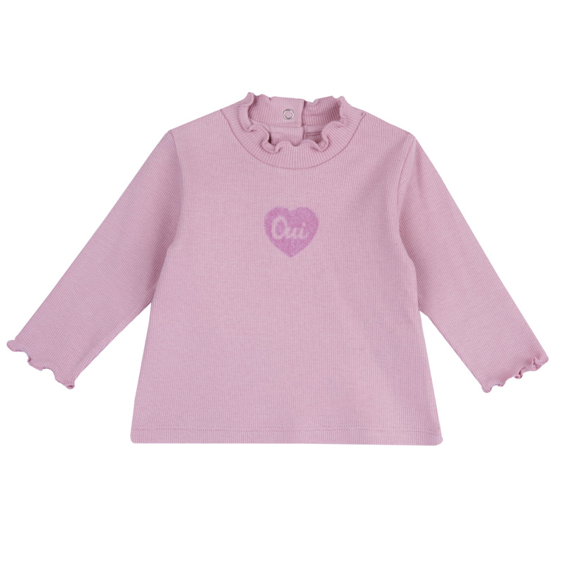 T-SHIRT LONG SLEEVE - MEDIUM PINK