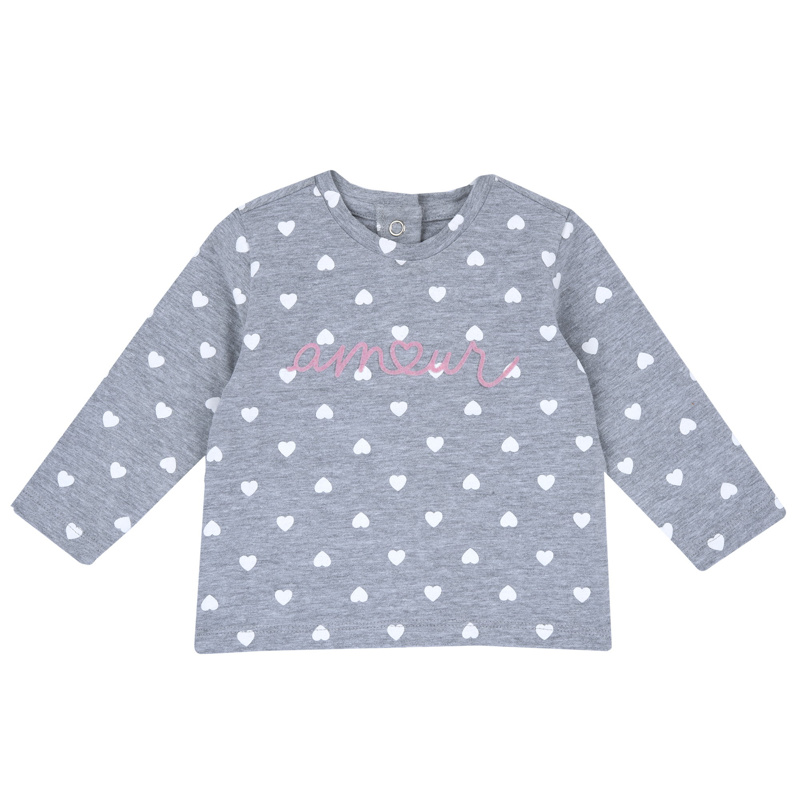 T-SHIRT LONG SLEEVE - LIGHT GREY