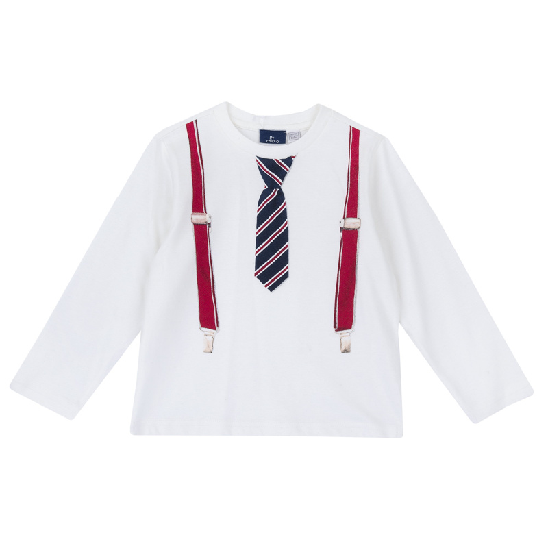 T-SHIRT LONG SLEEVE - WHITE