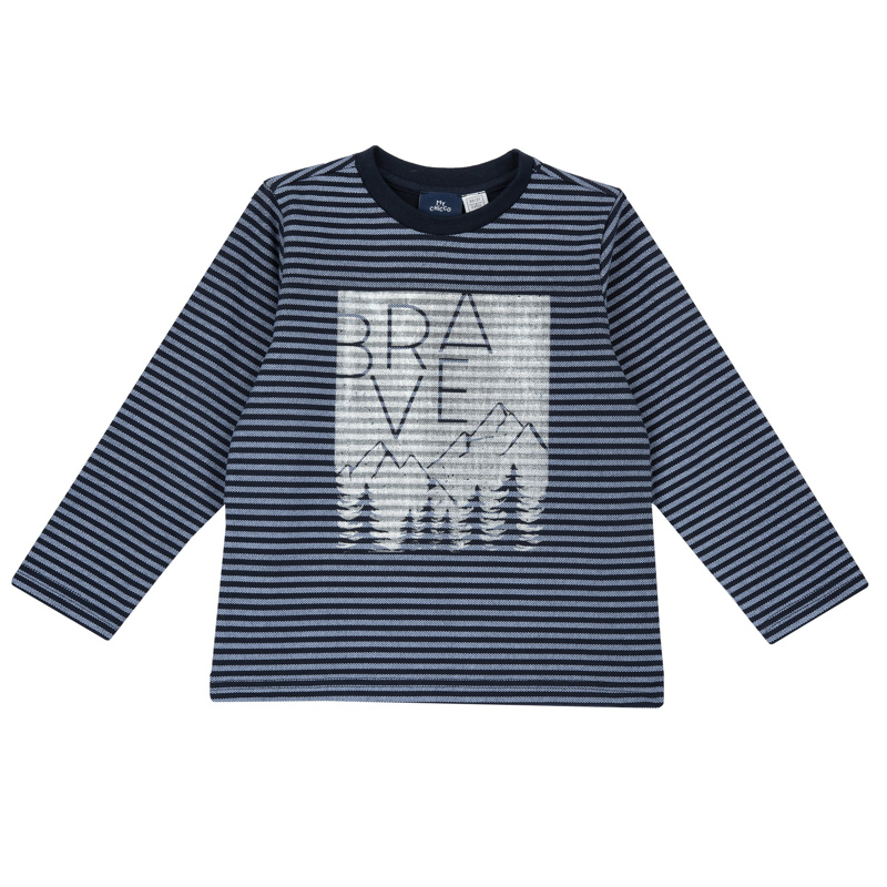 T-SHIRT LONG SLEEVE - DARK BLUE