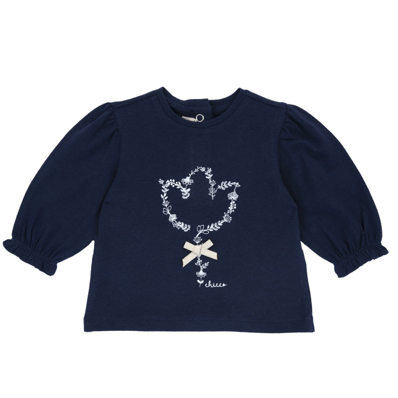 T-SHIRT LONG SLEEVE - DARK BLUE