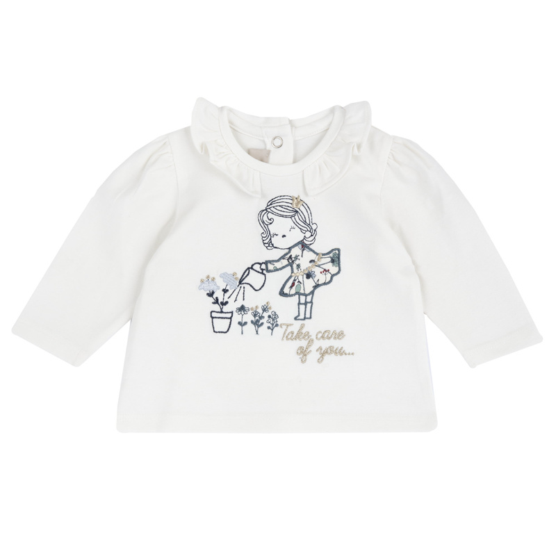 T-SHIRT LONG SLEEVE - WHITE