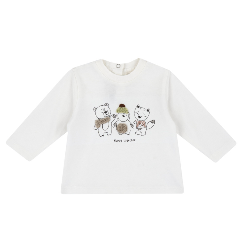 T-SHIRT LONG SLEEVE - WHITE
