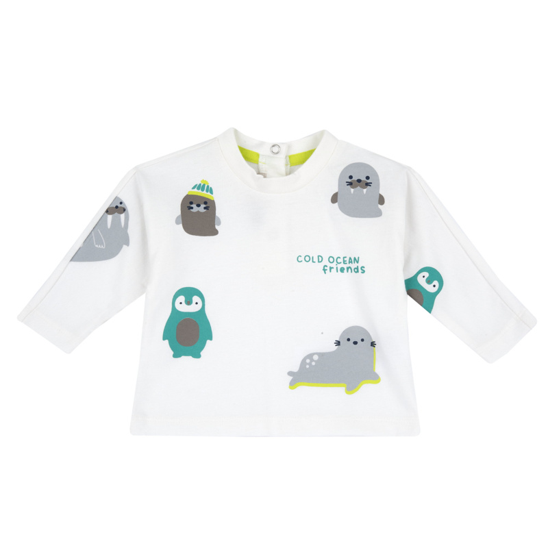 T-SHIRT LONG SLEEVE - WHITE