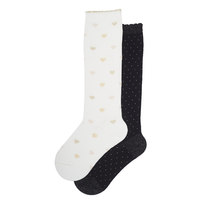 SOCKS - WHITE/BLACK
