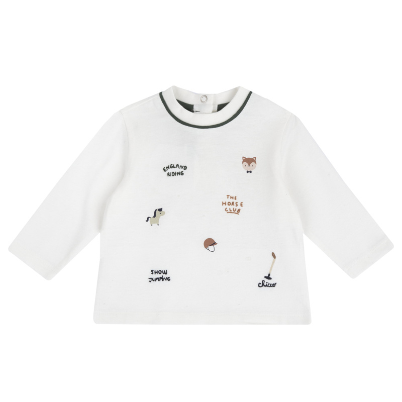 T-SHIRT LONG SLEEVE - WHITE