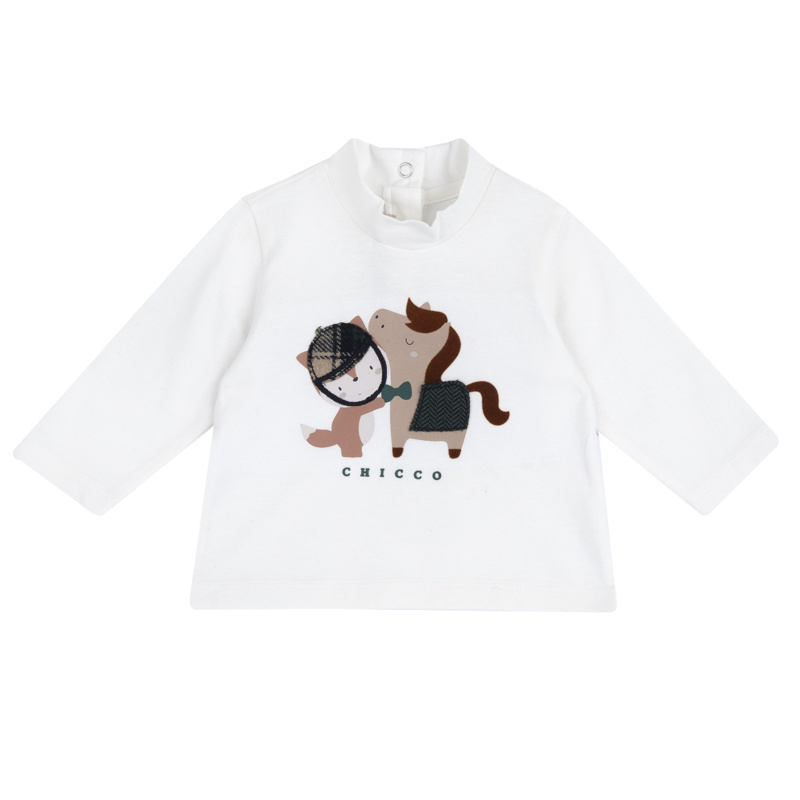 T-SHIRT LONG SLEEVE - WHITE