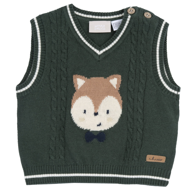 VEST - DARK GREEN