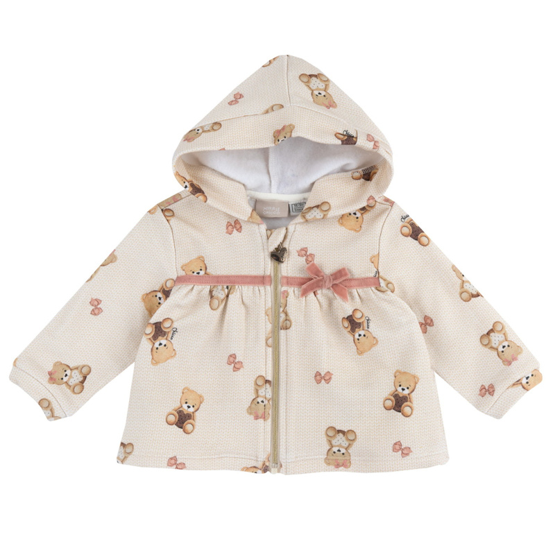 CARDIGAN - NATURAL PRINTED