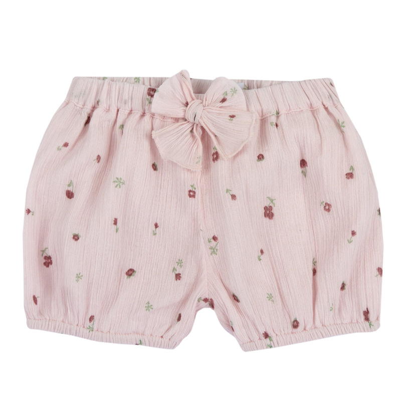SHORTS - PINK PRINTED