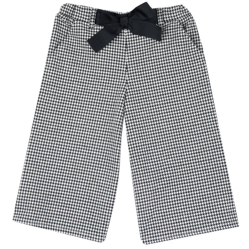 PANTS - WHITE/BLACK