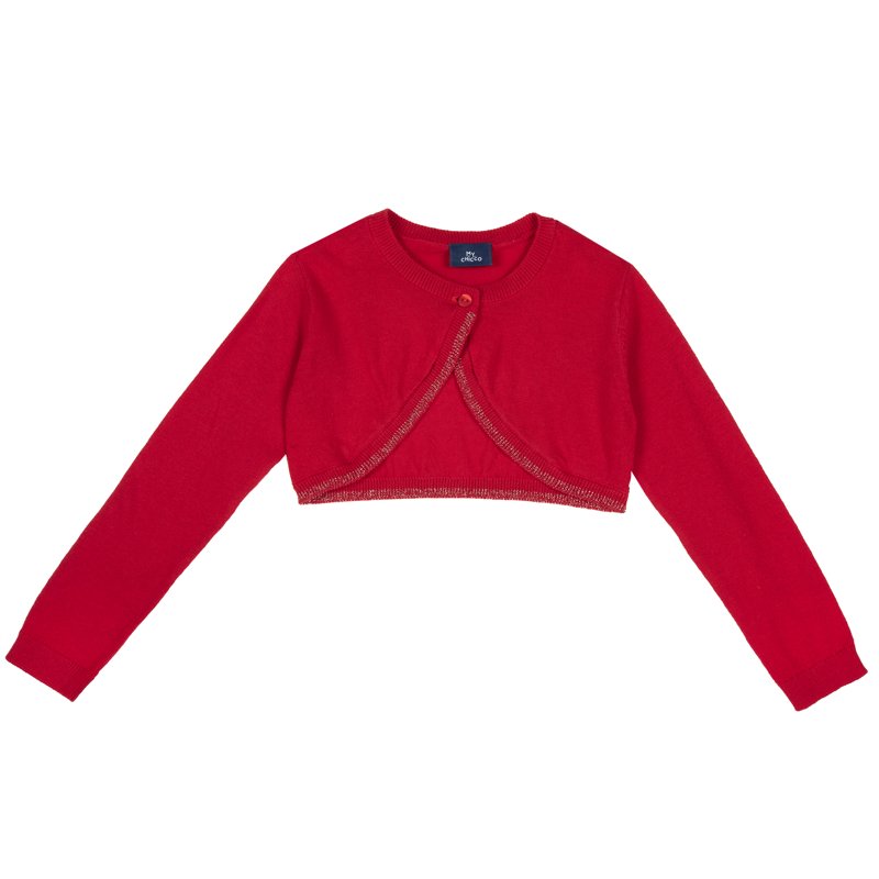 CARDIGAN - MEDIUM RED