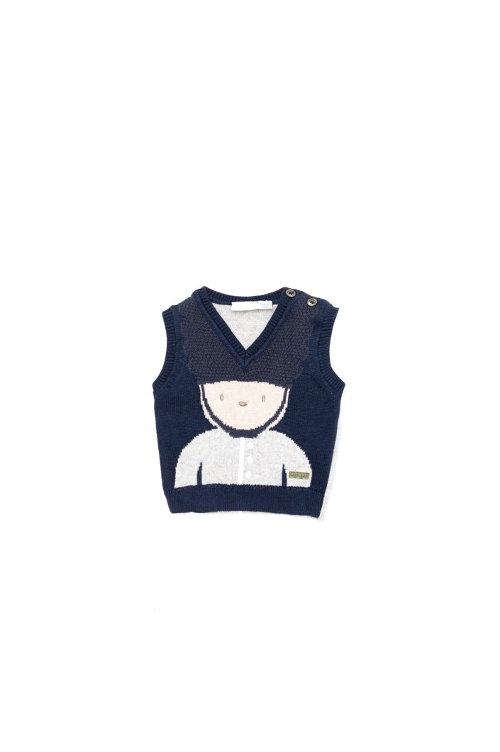 VEST - DARK BLUE