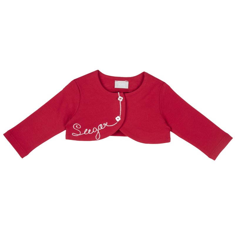 CARDIGAN - MEDIUM RED