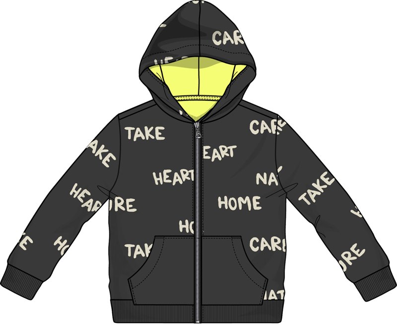 SWEATSHIRT - BLACK